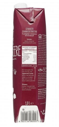 Becker's Bester Schwarze Johannisbeer -Getränkeladen 4504030897 4001716082027 02