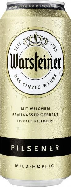Warsteiner Premium Pilsener (Einweg)
