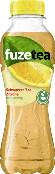 Fuze Tea Schwarzer Tee Zitrone (Einweg) 3 Fuze Tea Schwarzer Tee Zitrone (Einweg)
