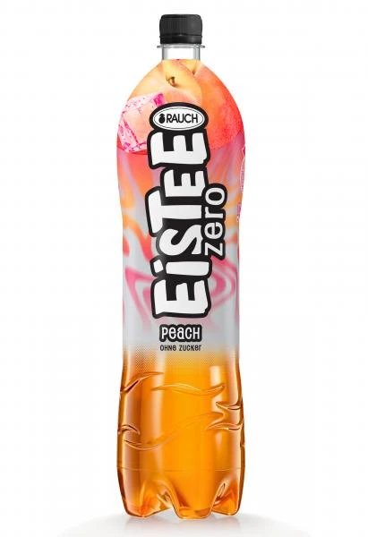 Rauch Eistee Zero Peach Ohne Zucker (Einweg) 3 Rauch Eistee Zero Peach Ohne Zucker (Einweg)